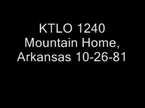 KTLO 1240 Mountain Home, Arkansas 1981 DX aircheck