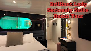 Virgin Voyages Seriously Suite Tour | Brilliant Lady Full Room Walkthrough