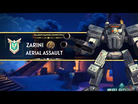 This is Why Ruckus is OP on this Map PPL Player Zarini (Master) Paladins Ranked Competitive