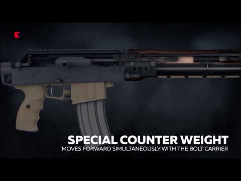 Kalashnikov SR1 - Balanced Automatics Recoil System