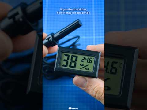 MINI thermometer and hygrometer with LCD #thermometer #lcd #greenhouse