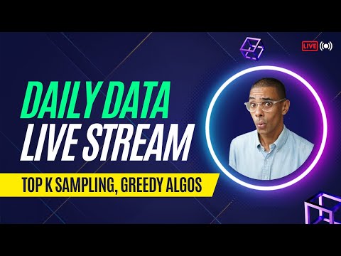 Daily Data Science Coding Live Stream 5 Lines a Day