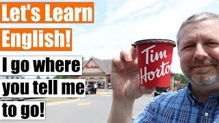 An English Lesson on the Road! I Will Go Where You Tell Me To Go and Teach Some English!