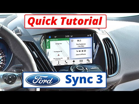 Ford Sync 3 Quick Tutorial!