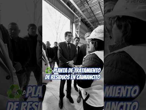♻️ RESIDUOS | El gobernador Sadir inauguró planta de tratamiento Caimancito