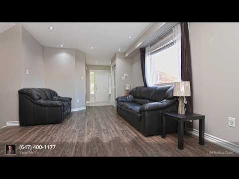 Home for sale at 54 Melissa Court, Brampton L6X 4X1, ON