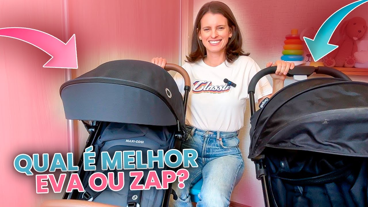 Batalha de carrinhos:  ZAP BURIGOTTO OU EVA2 MAXI-COSI?