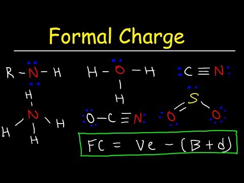 How To Calculate The Formal Charge of an Atom - Chemistry Video