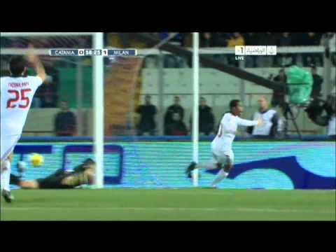 Catania Vs AC Milan 0-2 Calcio (29/01/2011) Goals
