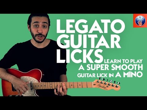Killer Pentatonic Lick with Legato and Slide Technique - Lead Guitar Lesson on Pentatonic Licks