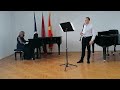 F. Danzi-Sonata for clarinet and piano, I movement (Allegro) - Bojan Sapkovski