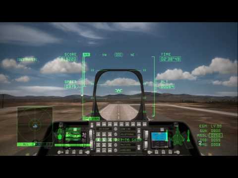 Ace Combat 6: Ace of Aces Mission 04 [F-22A -Mobius-/F-22A -Gryphus-] (2/6)
