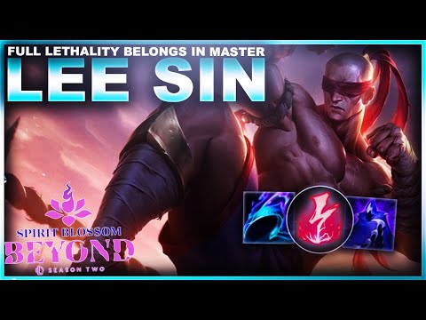 MY FULL LETHALITY LEE SIN BELONGS IN MASTER! | League of Legends
