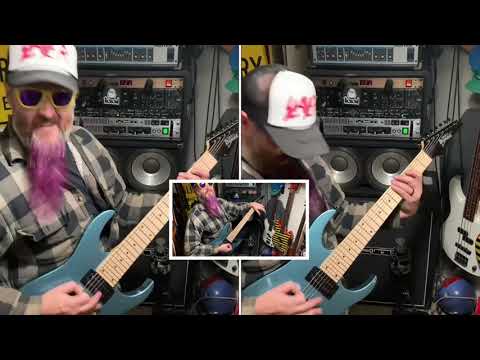 GRG7221MMLB Stock Pickups vs DiMarzio X2N-7/Seymour Duncan '59-7