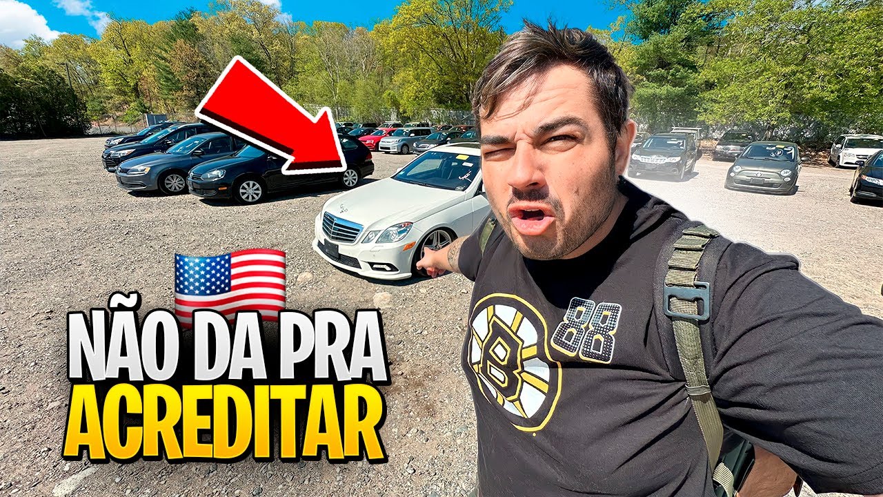 CHEGOU VÁRIAS NAVES NO LIXÃO DE CARROS NOS EUA (BOSTON MA 2023) VOLTEI