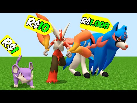 Posso Comprar Pokémons no Minecraft Pixelmon!