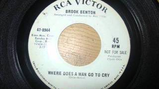 northern soul-brook benton-where does a man go to cry