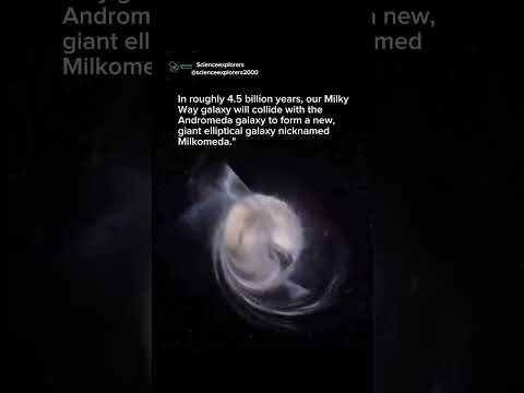 Galactic Collision: Milky Way vs. Andromeda