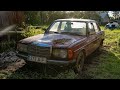 Starting Mercedes Benz W123 200D After 10 Years Test Drive