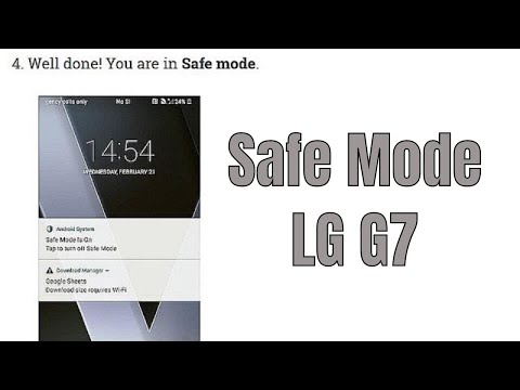 How to Enter in Safe Mode LG G7