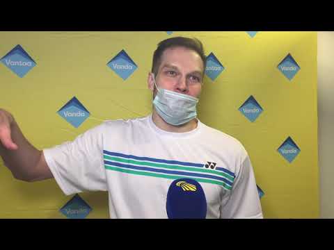 Ivan Sozonov speaks about the struggle to adapt against awkward pair backed by great support