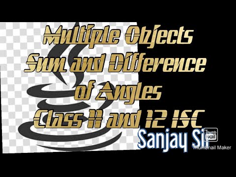 Multiple Objects Passing Objects To Function Java Isc Class 12