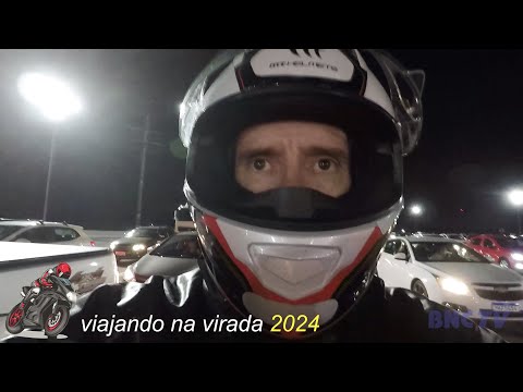 Viajando de moto na virada 2024