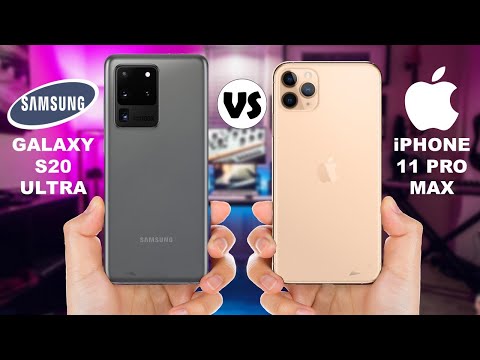 Samsung Galaxy S20 Ultra vs iPhone 11 Pro Max