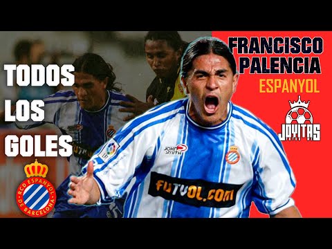 TODOS los goles de FRANCISCO PALENCIA con el Espanyol de Barcelona (2001-02)