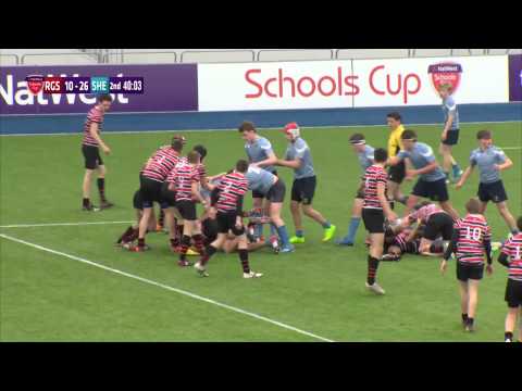 Highlights - Natwest Schools Cup 2015 U15 Vase Royal Grammar School, Newcastle Vs. Sherborne School
