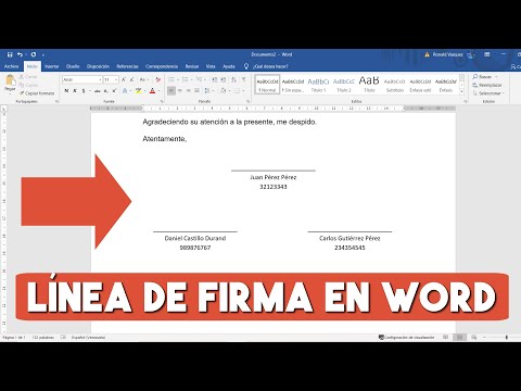 How to Create a Signature Line in Word