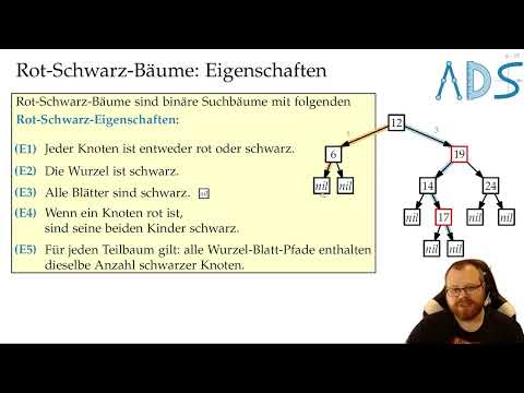 Rot-Schwarz-Bäume | Algorithmen und Datenstrukturen - Vorlesung 14