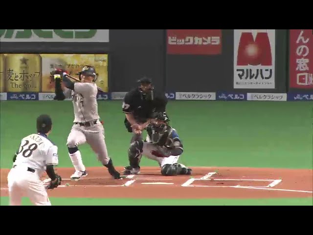 1回表 バファローズ糸井がタイムリー2塁打!! 連敗ストップへ幸先よく先制!! 2014/5/3 F-Bs