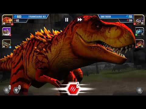Dakoderma level 30 and fight in battles in level28,29and30, 31-Jurassic World the Game