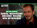 Daniil Medvedev On Being A Father | 2024 Roland Garros Second Round