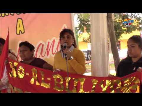 RADIO KALIDAD 102.7 - LUNAHUANA REALIZA CON EXITO MARCHA CONTRA EL BULLYING