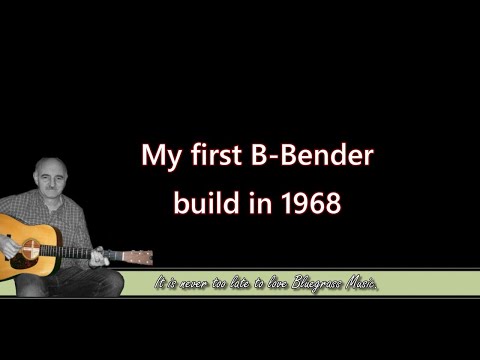 Toon de Corte - My first acoustic stringbender (1968)
