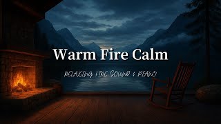 Cozy Cabin Fireplace Ambience for Deep Relaxation, Sleep, and Stress Relief