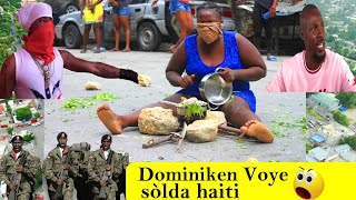 Lanmò Sanjou parèt nan peyi Lòk la. Dechoukay Gonaives. Sòlda dominiken antre haiti