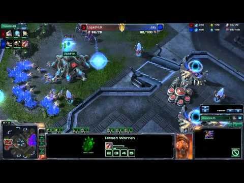 Dreamhack Invitational 2011 Summer - Semifinals - LiquidHuK (P) vs July (Z) - Game 1