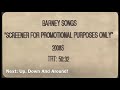 Next Up Down And Around TV Version Before Barney Songs Screener All Week