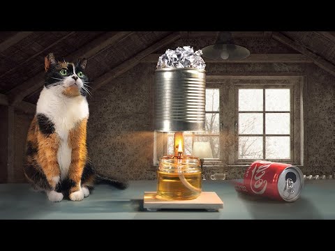 IST ES MÖGLICH, EIN HAUS MIT EINER KERZE ZU HEIZEN?