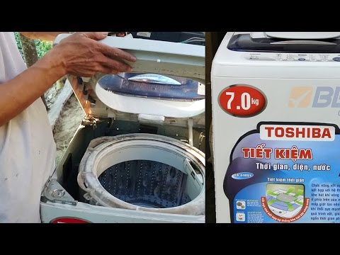 Cách tháo lắp sửa chữa lắp đặt máy giặt