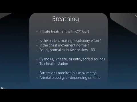 Prehospital care - primary survey