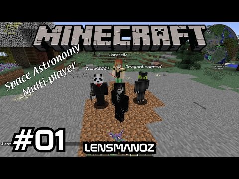 Minecraft - Space Astronomy MP - Ep 1 - Introductions