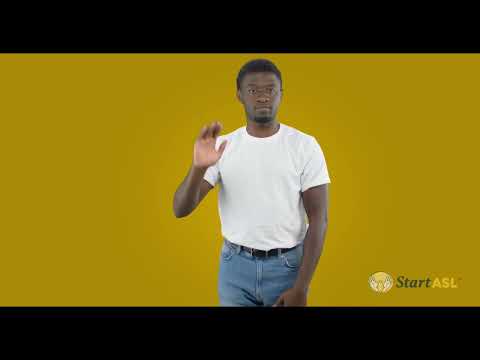 Video thumbnail: How to sign Goodbye in ASL
