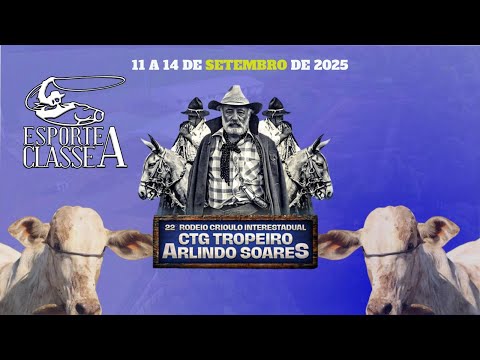 22º RODEIO CRIOULO DO CTG TROPEIRO ARLINDO SOARES  - BOA VENTURA DE SÃO ROQUE-PR