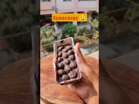 recreating Dairymilk Bubbly Bina/Without mould🤤🍫with Almond Twist😍😱 #chocolate #bubbly #recreation