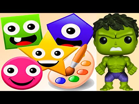 Shapes Songs Collection Vol. 1" - 35 Mins of Baby, Toddler, Kindergarten Kids Learning