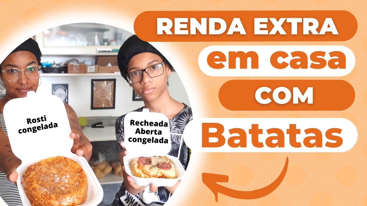 2 RECEITAS DE BATATA PRA GANHAR DINHEIRO | Passo a passo #deliveryemcasa #batatascongeladas #ifood
